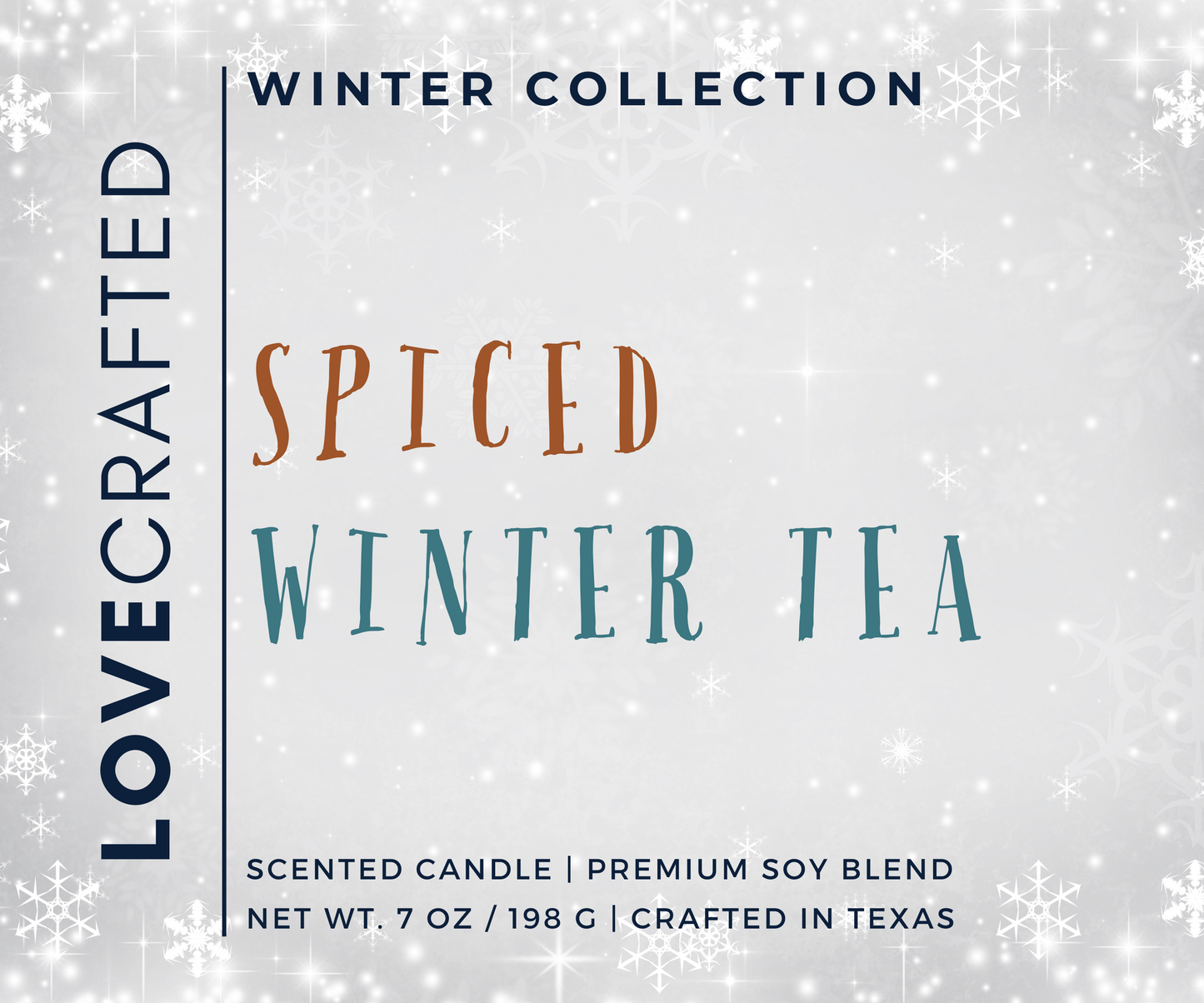 Spiced Winter Tea - 7oz Candle