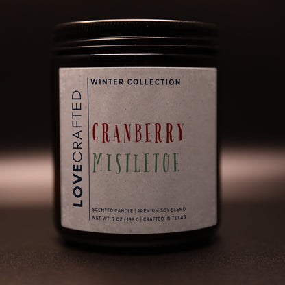 Cranberry Mistletoe - 7oz Candle