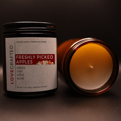 Freshly Picked Apples, a Fruity Lovecrafted Candle