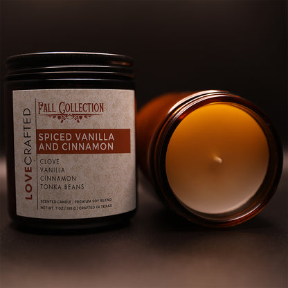 Spiced Vanilla and Cinnamon - 7oz Candle