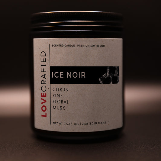 Ice Noir, a Musky Lovecrafted Candle