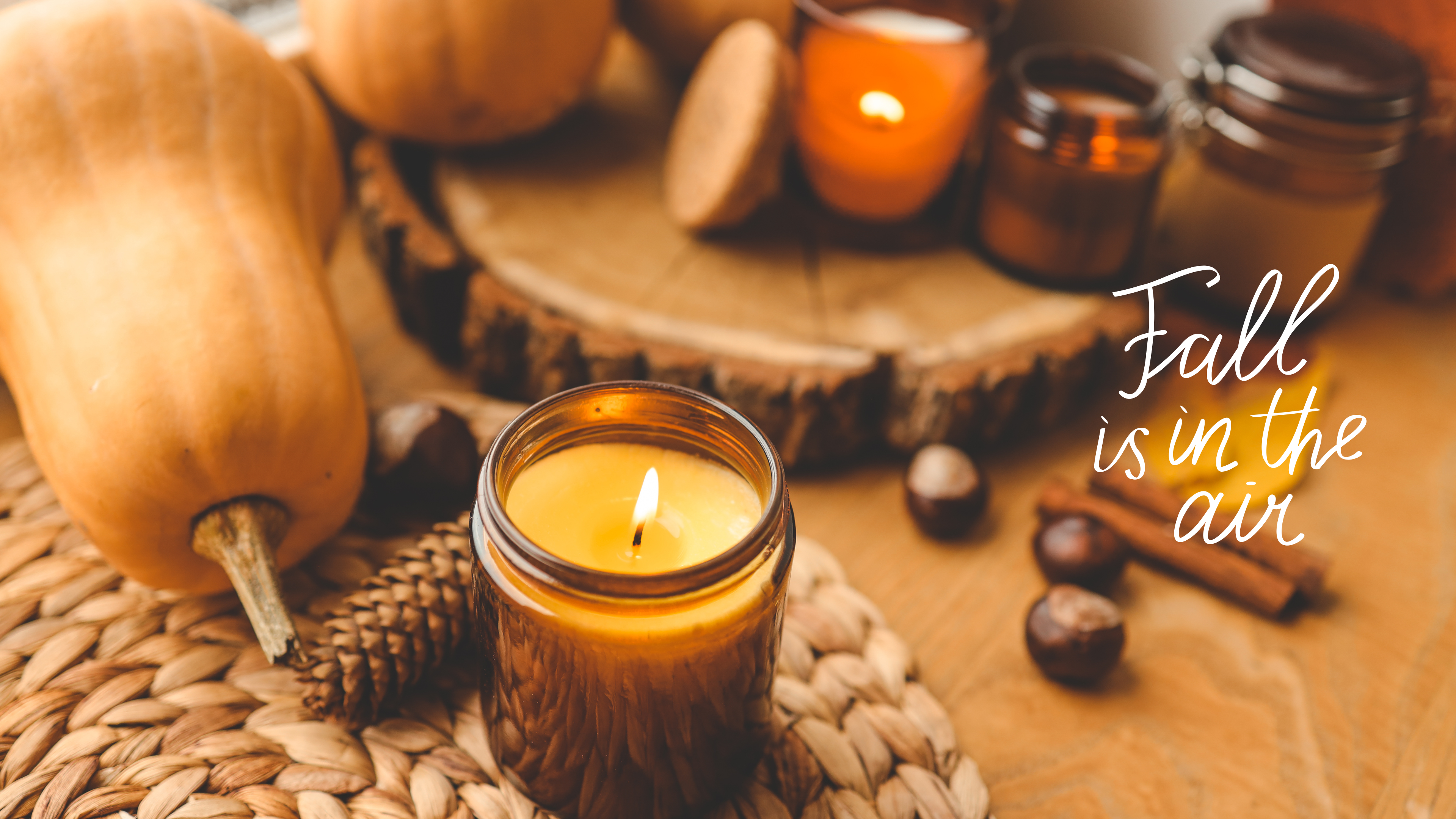 Fall is in the Air at Lovecrafted | Handcrafted Soy Blend Candles Made in Houston, Texas