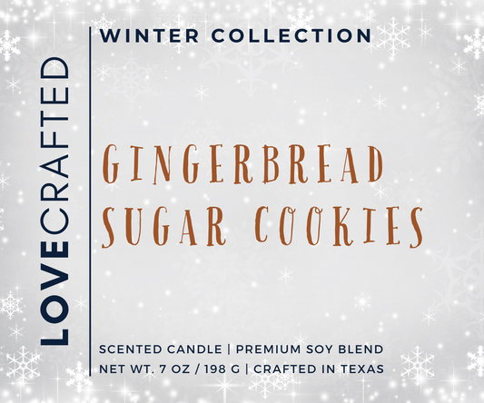 Gingerbread Sugar Cookies - 7oz Candle