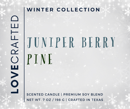 Juniper Berry Pine - 7oz Candle