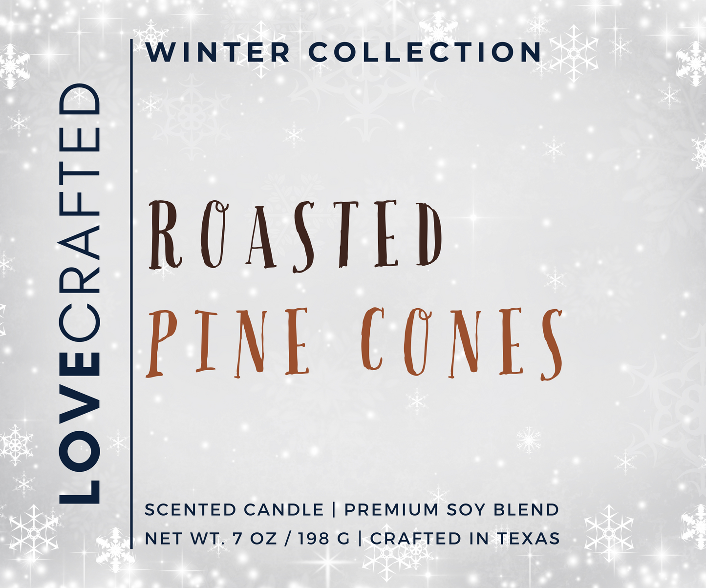 Roasted Pine Cones - 7oz Candle